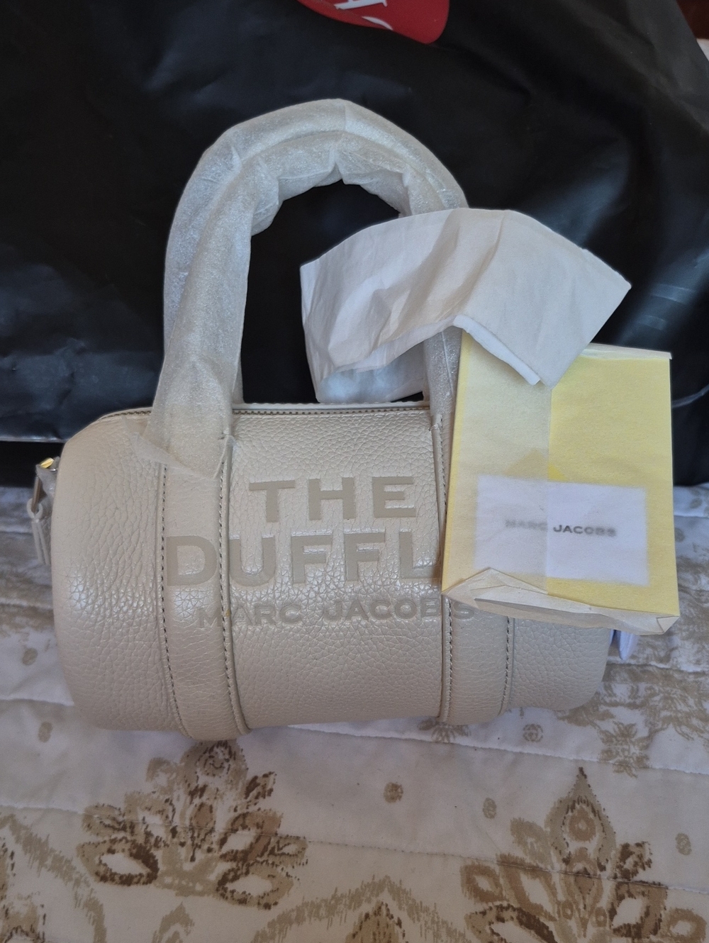 NWT Marc Jacobs The Duffle Mini Satchel in Cream